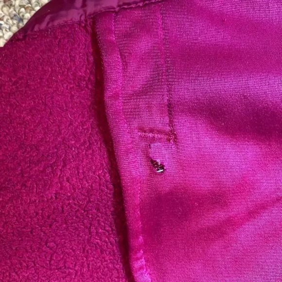 The North Face Full Zip Purple Fleece Cozy Jacket Women Size XS Pockets - Picture 9 of 9